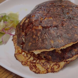 豆腐のもちもちパンケーキ